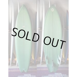 画像: 【RICH PAVEL SURFBOARD/リッチパベル】5fin Bonzer swallow 6'6"