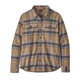 画像: 【PATAGONIA/パタゴニア】ウィメンズ・ロングスリーブ・フィヨルド・フランネル・シャツ/Cabin Time: Bearfoot Tan (CTBT)//XS