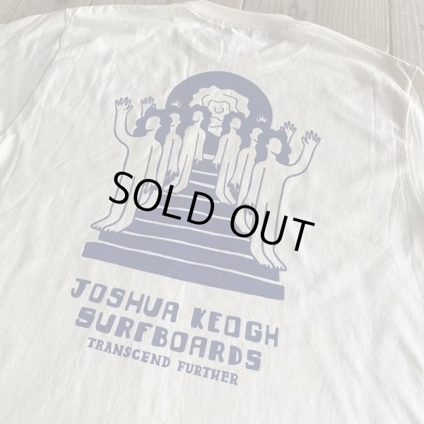 画像2: 【Joshua Keogh】Logo T-shirt/Ivory