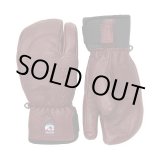 画像: 【HESTRA/ヘストラ】3-FINGER FULL LEATHER SHORT/Bordeaux