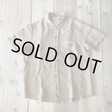画像: 【YOINT】Hemp100% Short Sleeve Shirt Brown