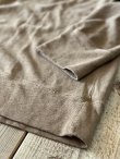 画像3: 【YOINT】Hemp/Organic Cotton Light Weight Sweat Shirt Brown