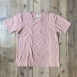 画像1: 【WASABI】POCKET TEE/PINK