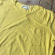 画像2: 【WASABI】POCKET TEE/YELLOW