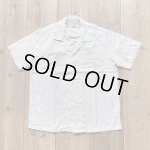 画像: 【S&Y WORKSHOP】Organic Cotton100% open collar S/S Shirt