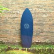 画像2: 【DEFORMASI】WASABI x Nobodysurf Indonesian Batik Surfboard Cover/Navy