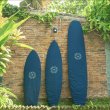 画像1: 【DEFORMASI】WASABI x Nobodysurf Indonesian Batik Surfboard Cover/Navy