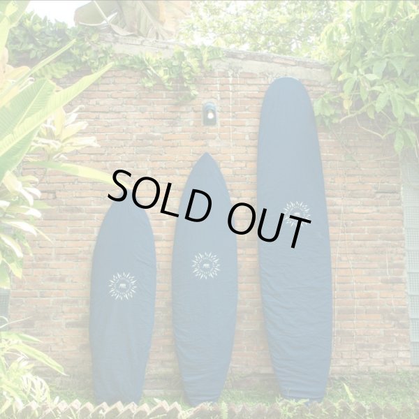 画像1: 【DEFORMASI】WASABI x Nobodysurf Indonesian Batik Surfboard Cover/Navy