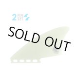 画像: 【TRUE AMES】Mackie Sidecut Fish Keel - Futures Compatible (Solid Fiberglass) clear