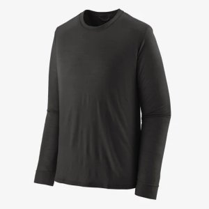 画像: 【PATAGONIA/パタゴニア】メンズ・ロングスリーブ・キャプリーン・クール・メリノ・シャツ/Black