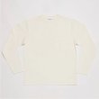 画像1: 【Yellow Rat】Mock Neck Long Sleeve Tee (White)