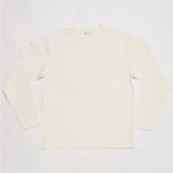 画像: 【Yellow Rat】Mock Neck Long Sleeve Tee (White)