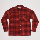 画像: 【Yellow Rat】Convertible Collar Button-down Shirt (Brick)