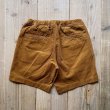 画像3: 【S&Y WORKSHOP】Easy Shorts "Corduroy ” brown