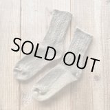 画像: 【S&Y WORKSHOP】ベンガラ泥染め ヘンプ靴下 4