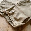 画像2: 【S&Y WORKSHOP】Original Easy Shorts / OrganicCotton:Linen"GABARDINE"