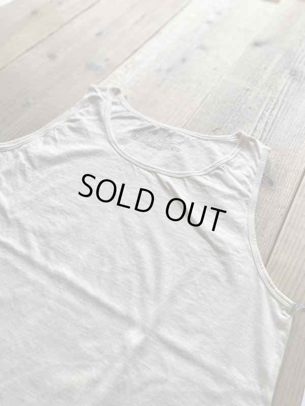 画像2: 【S&Y WORKSHOP】ORIGINAL 100% Organic cotton "TANK TOP"