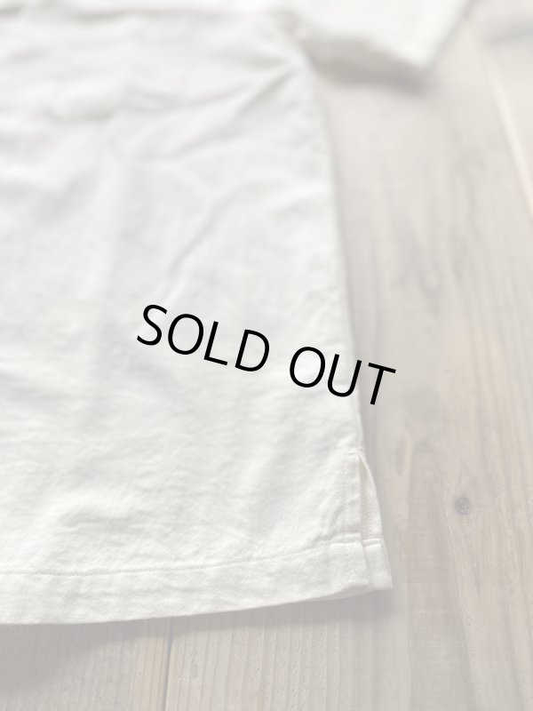画像3: 【S&Y WORKSHOP】ORIGINAL 100% Organic cotton Open Collar Shirt
