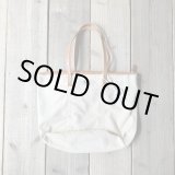 画像: Wasabi / Leather shoulder tote/cream/20L