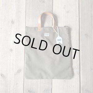 画像: Wasabi / Leather handle tote/olive green/17L