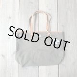画像: Wasabi / Leather shoulder tote/olive green/20L
