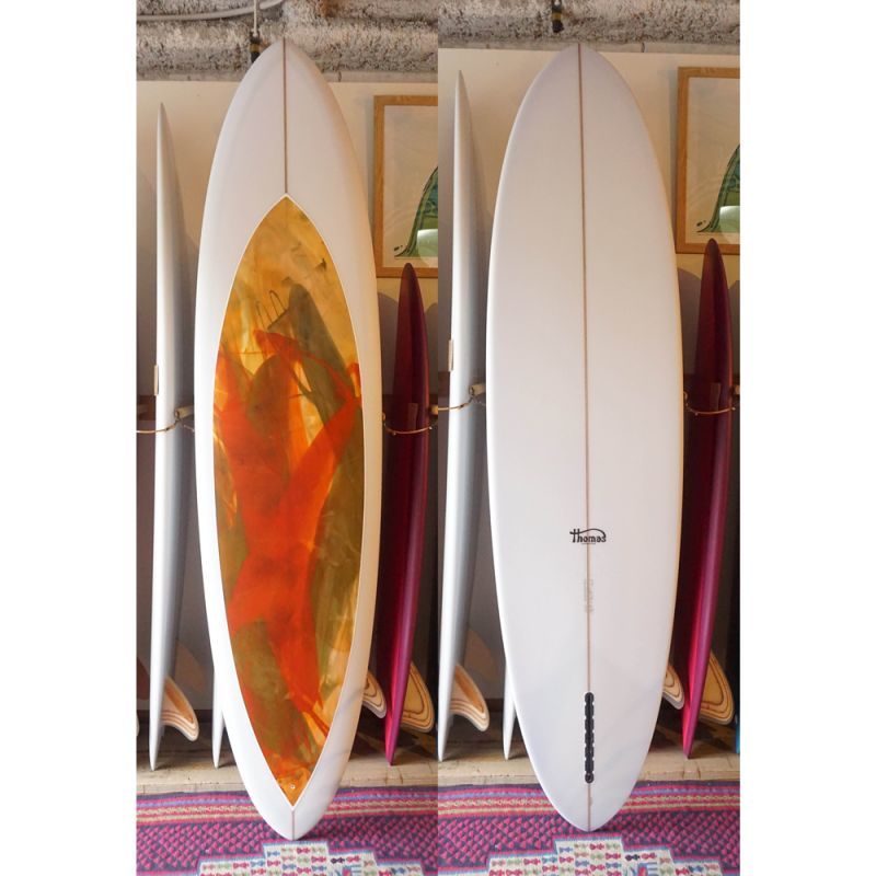 買い誠実 THOMAS surfboard conveniencemid 7.8 サーフィン・ボディボード