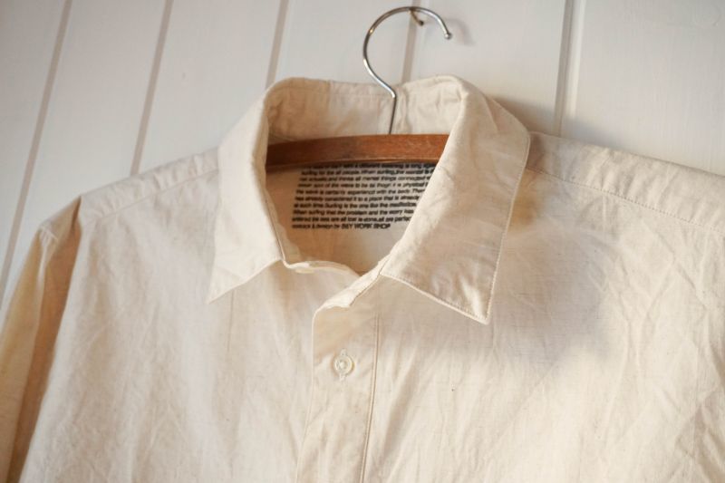 画像3: 【S&Y WORKSHOP】COTTON LINEN SHIRT