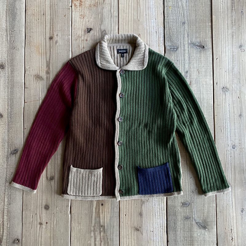 画像1: 【BRIXTON/ブリクストン】Powell Cardigan/Multi