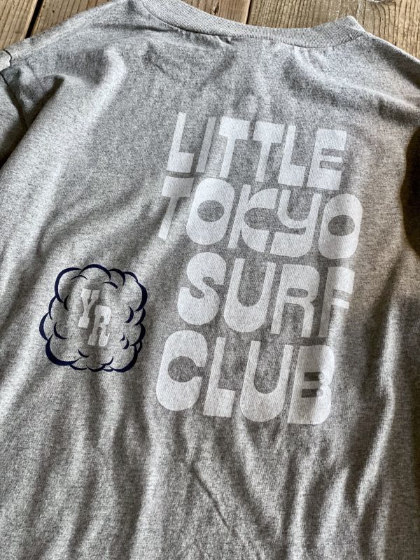 画像5: 【Yellow Rat】Little Tokyo Surf Club L/S Tee/Heather Grey/L