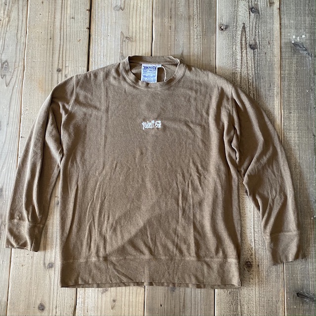 画像1: 【YOINT】Hemp/Organic Cotton Light Weight Sweat Shirt Brown