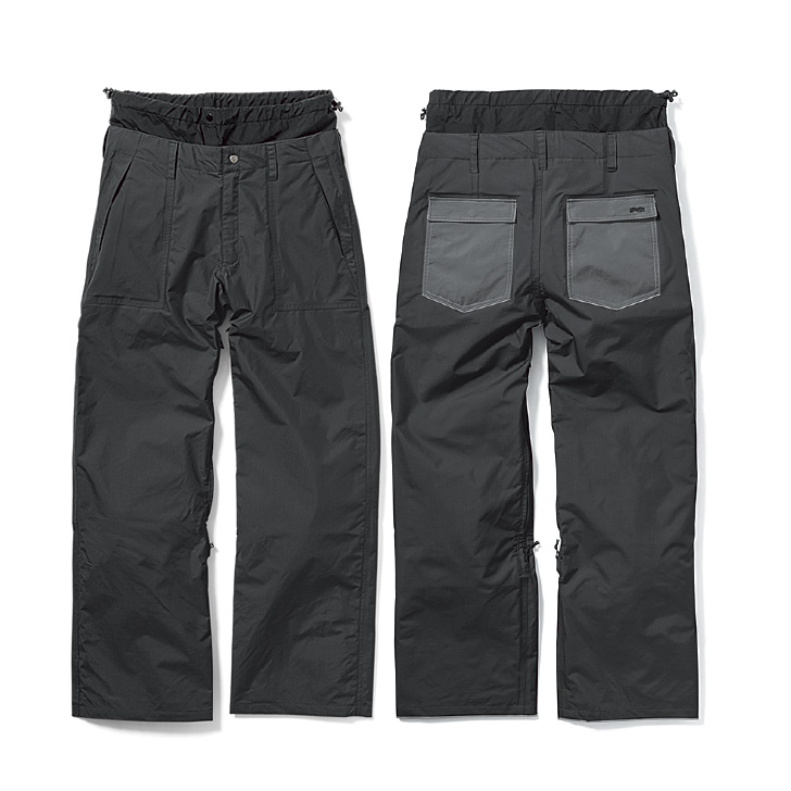 画像1: 30％OFF  22-23モデル【GREEN CLOTHING】4POCKETS/Black/L