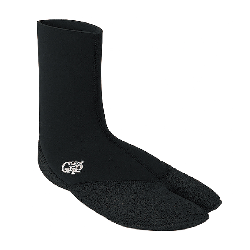 画像1: 【SURF GRIP】premium thermo BLACK+  3mm Split Socks
