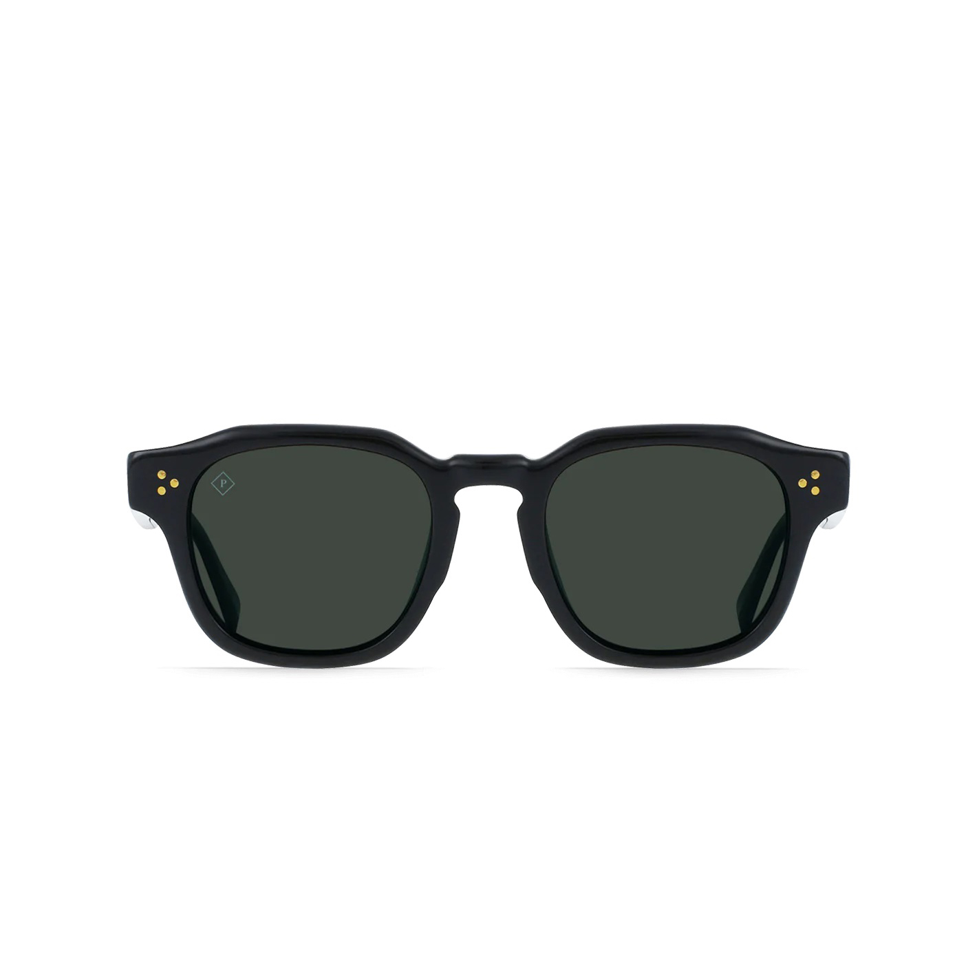 画像1: 【RAEN/レイン】Rune/CRYSTAL BLACK/GREEN POLARIZED