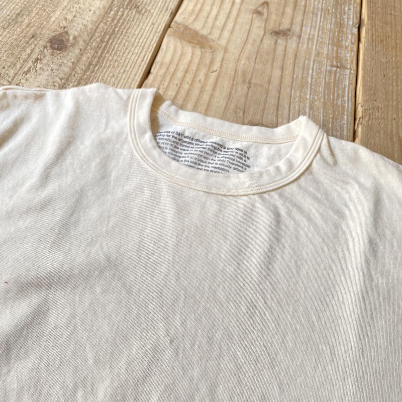 画像2: 【S&Y WORKSHOP】Organic Cotton100% T-Shirt "Classic"