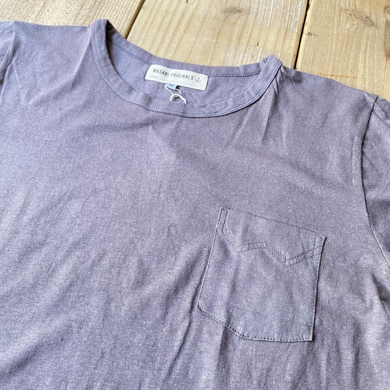 画像2: 【WASABI】POCKET TEE/GRAY