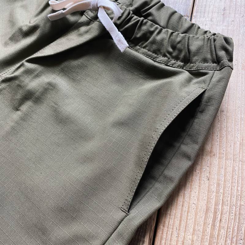 画像3: 【S&Y WORKSHOP】Easy Shorts "Ripstop” olive