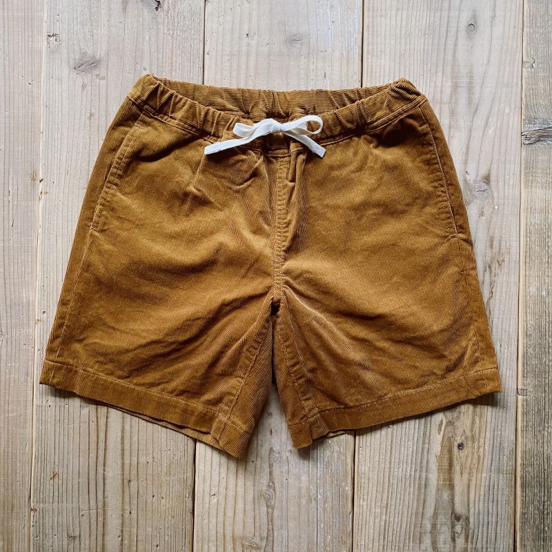 画像1: 【S&Y WORKSHOP】Easy Shorts "Corduroy ” brown