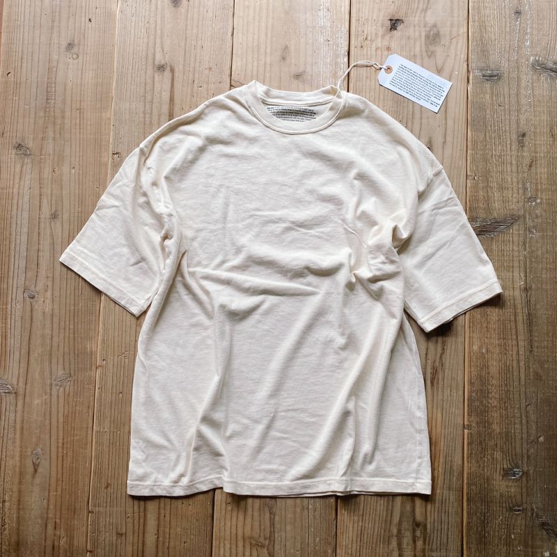 画像2: 【S&Y WORKSHOP】Organic Cotton100% T-Shirt "Wide Basic"