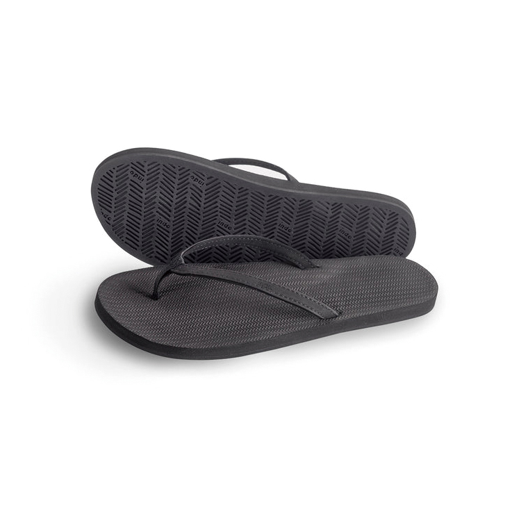 画像3: 【indosole】Women’s Flip Flops - Black