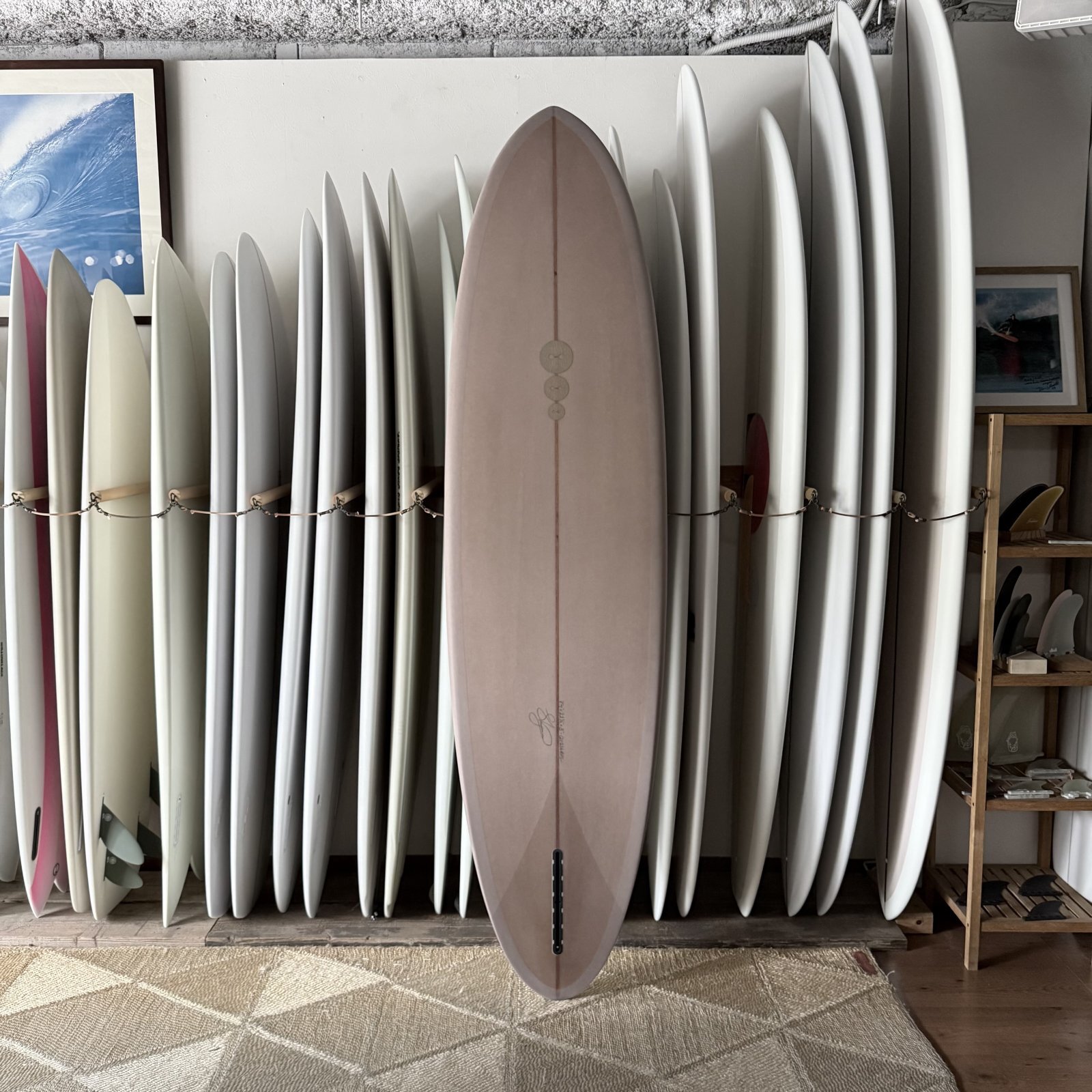 サーフィン・ボディボード Shyama Buttonshaw Mini Glider 7'5\" Shyama Buttonshaw Designs】Mini Glider 7'4” - RIDE SURF+SPORT